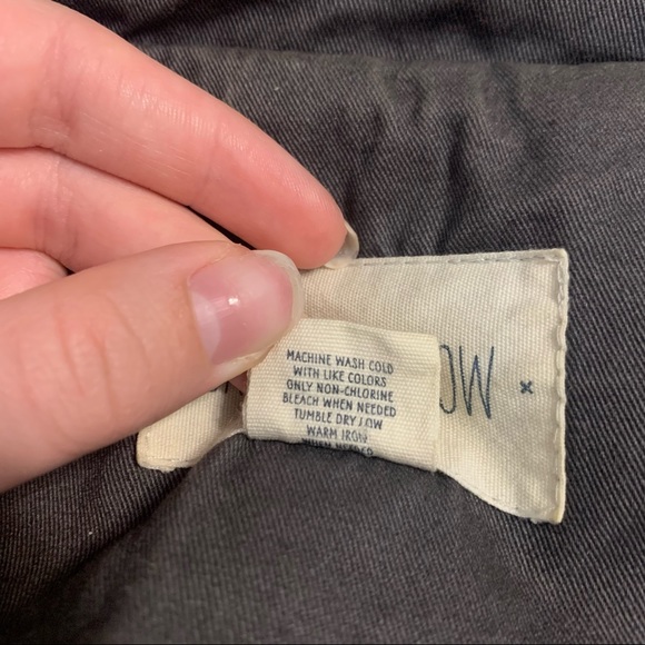 Sky and Sparrow x Tilly’s Grey Adjustable Waist Hooded Zip-Up Jacket Size S - Picture 4 of 14